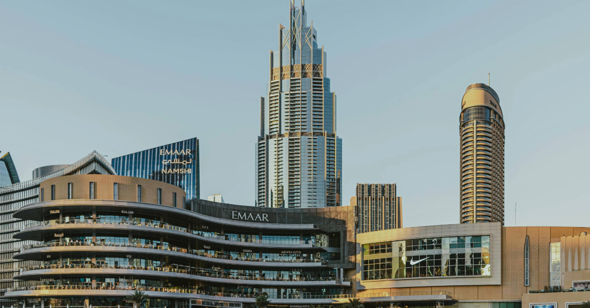 Modern Architectural Skyline in Downtown Dubai