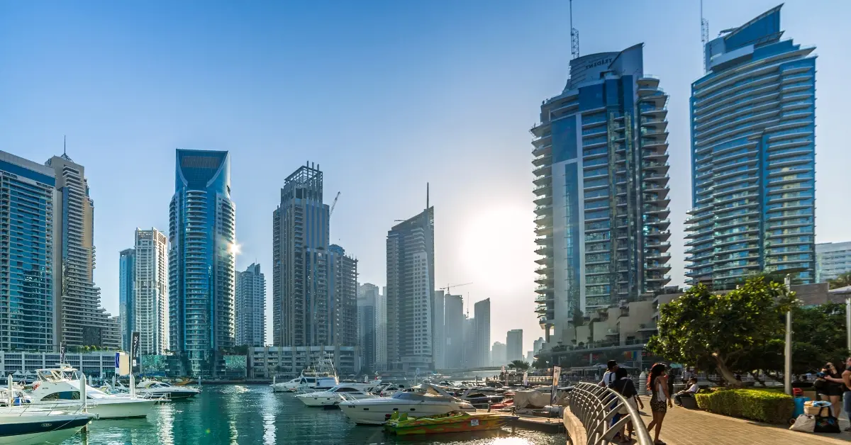 صورة توضح أفضل مناطق الإيجار في دبي