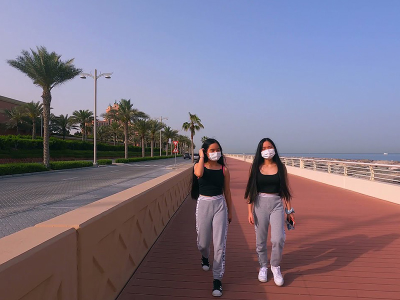 Palm Jumeirah Boardwalk activities 