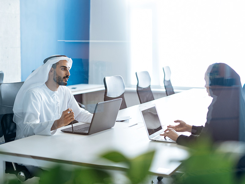 الخدمات الإلكترونية لبلدية أبوظبي