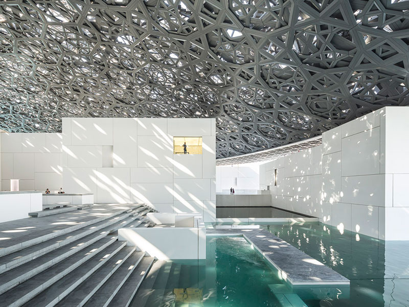 Louvre Abu Dhabi dome 