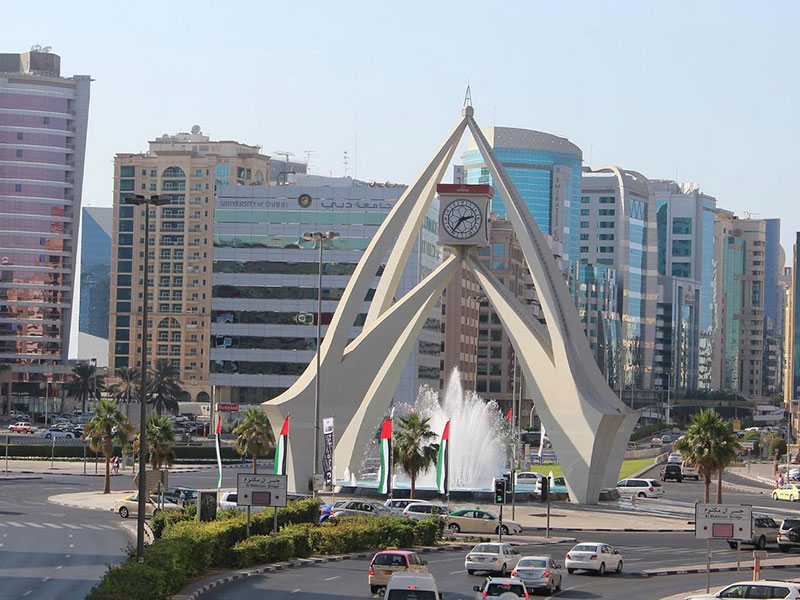 Clock Tower roundabout 