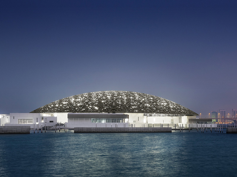 Louvre Museum in Abu Dhabi