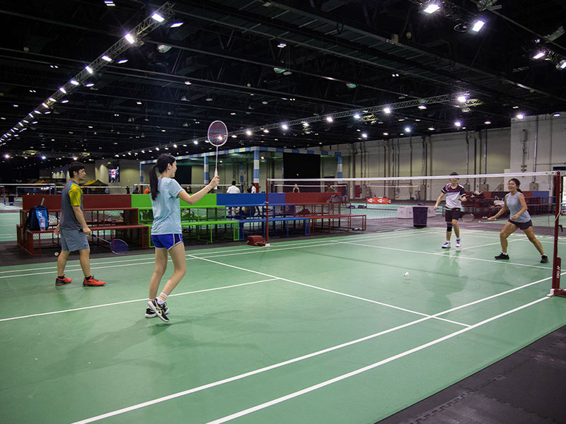 Dubai Sports World badminton