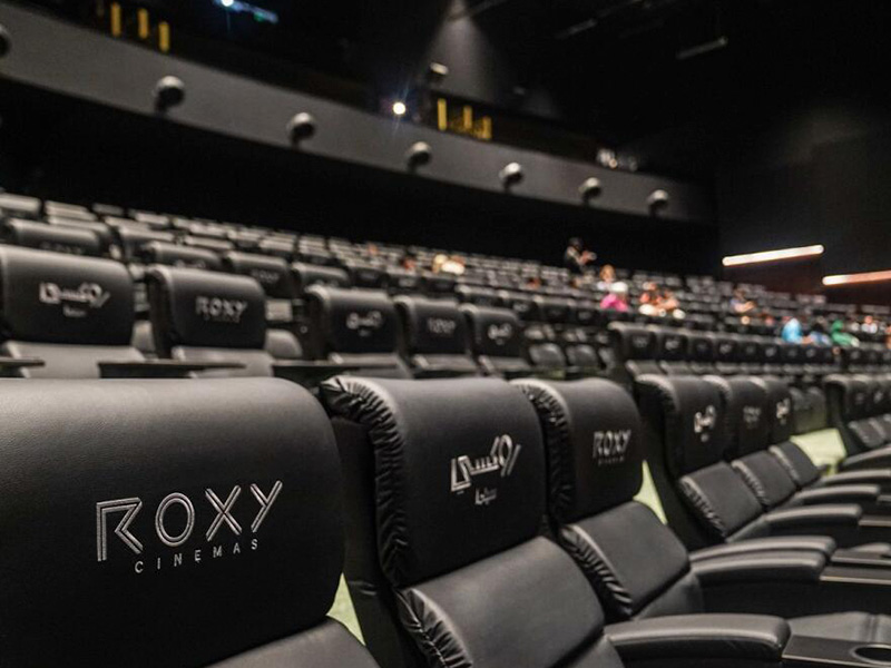 Roxy reclining seats movie theater 
