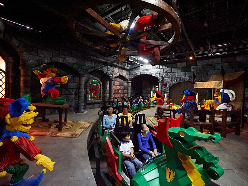 Legoland castle ride 