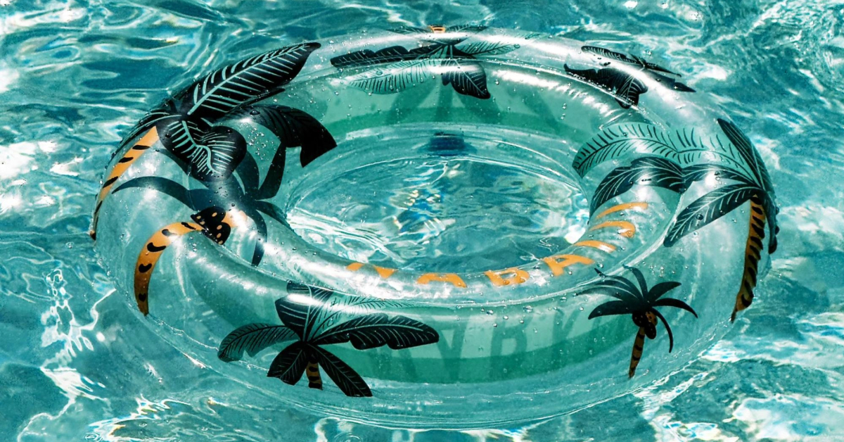 Floatie on Water