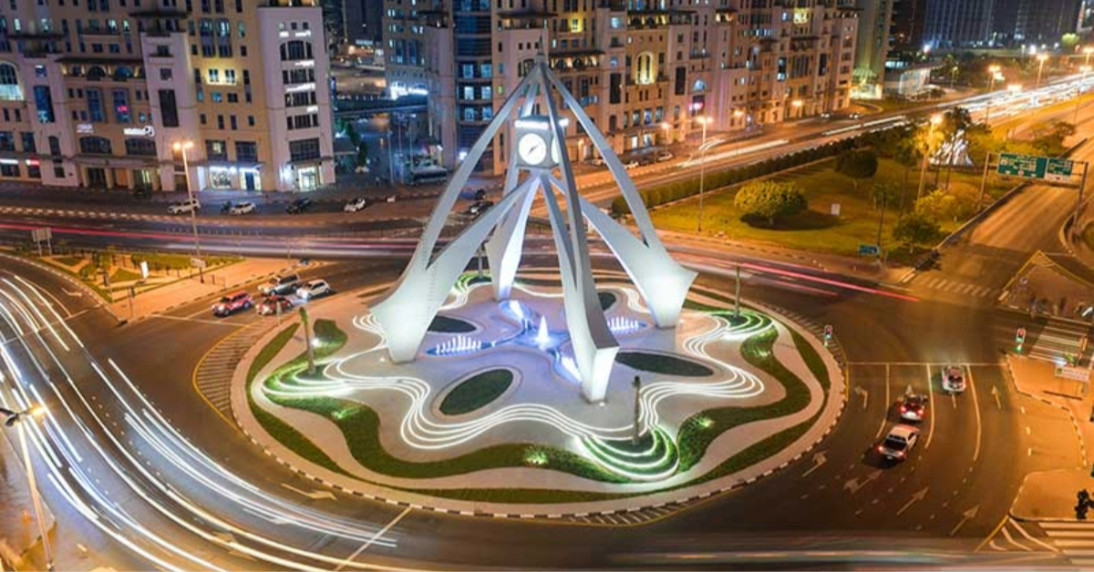 Deira Clock Tower at night