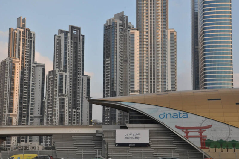 Business Bay Metro Station Exit 1