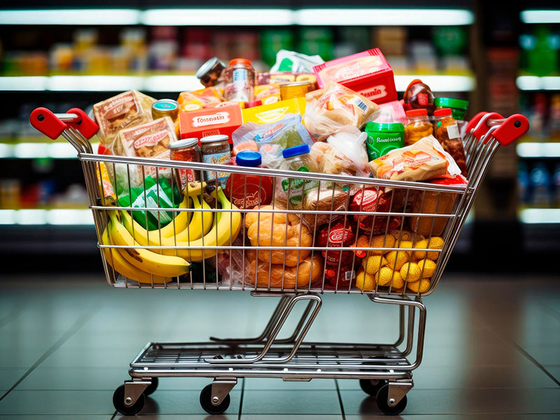 Supermarket basket 