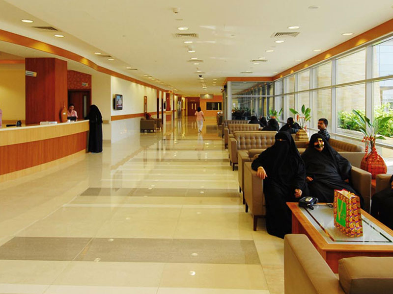 RAK Hospital reception 