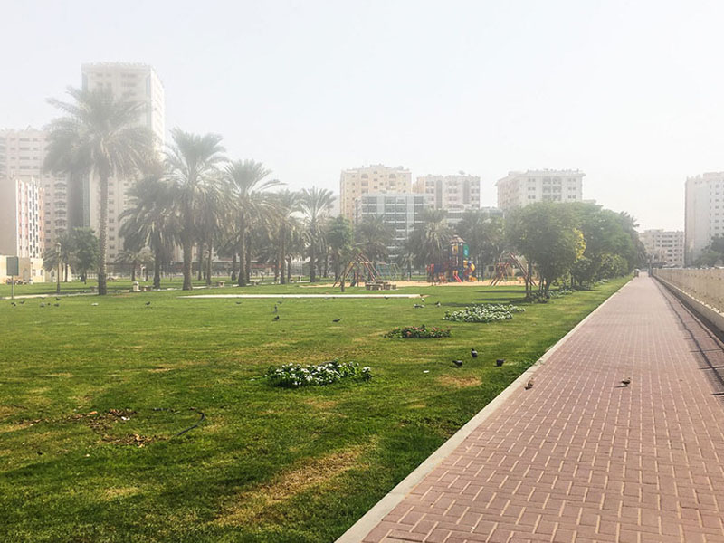 Abu Shagara Park track 