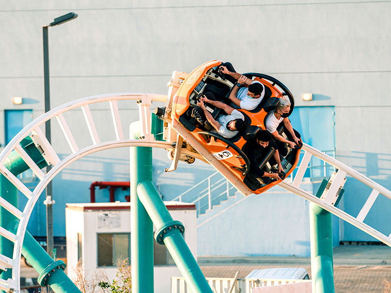 Motiongate roller-coaster 