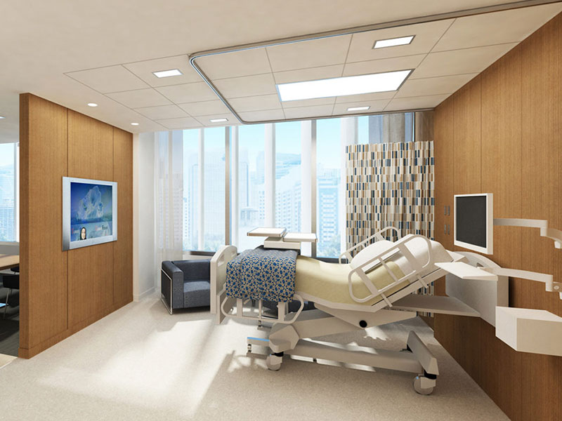 Sheikh Khalifa Medical City rooms 