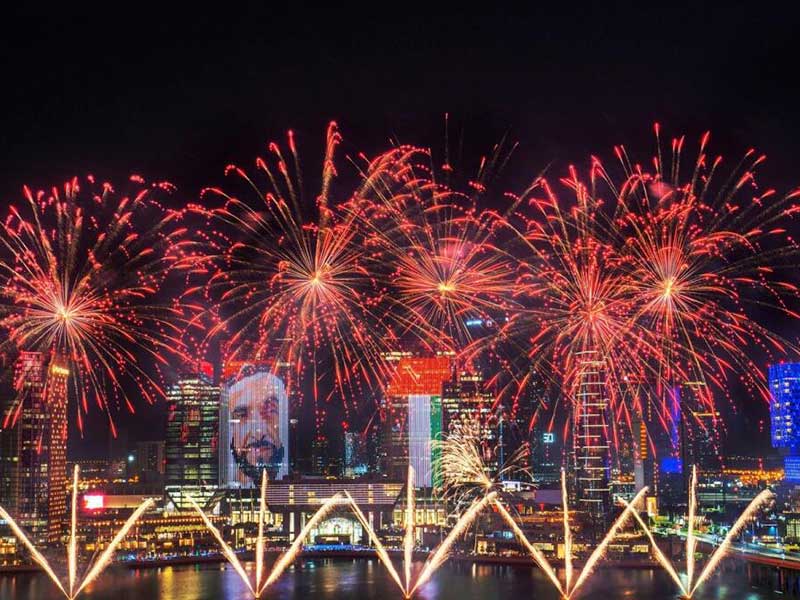 UAE National Day Fireworks in Dubai Times & Locations Property Finde