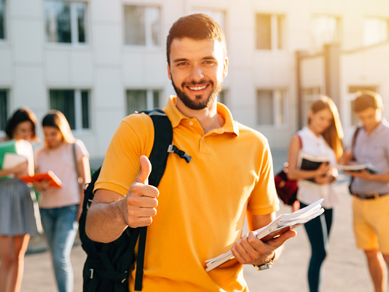 student at college