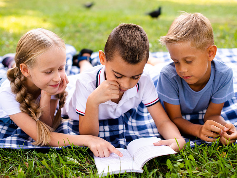 kids at park 