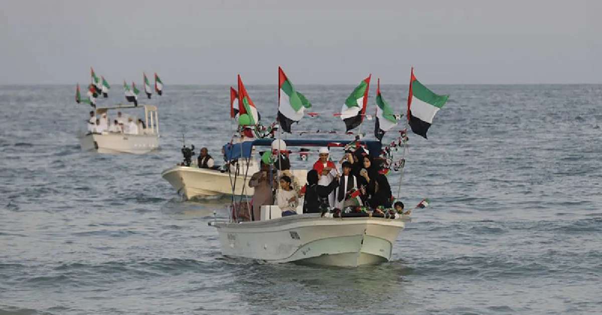 اليوم الوطني في بحيرة كلباء