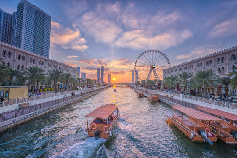 Al Qasba's Eye of Sharjah Emirate