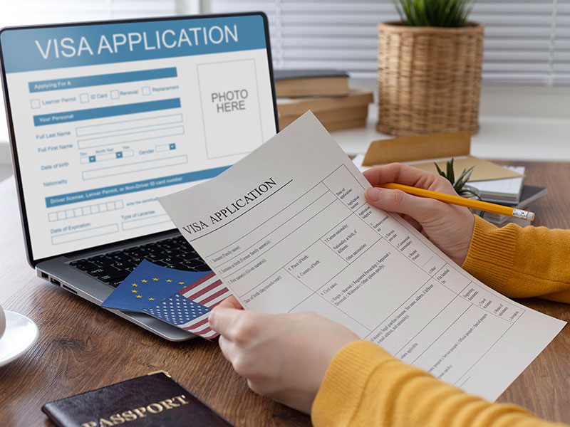 Visa application