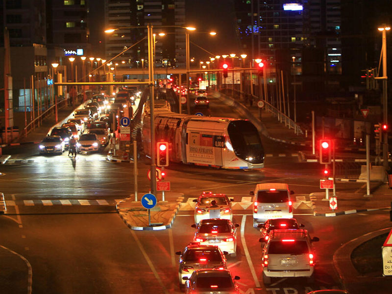 Dubai tram