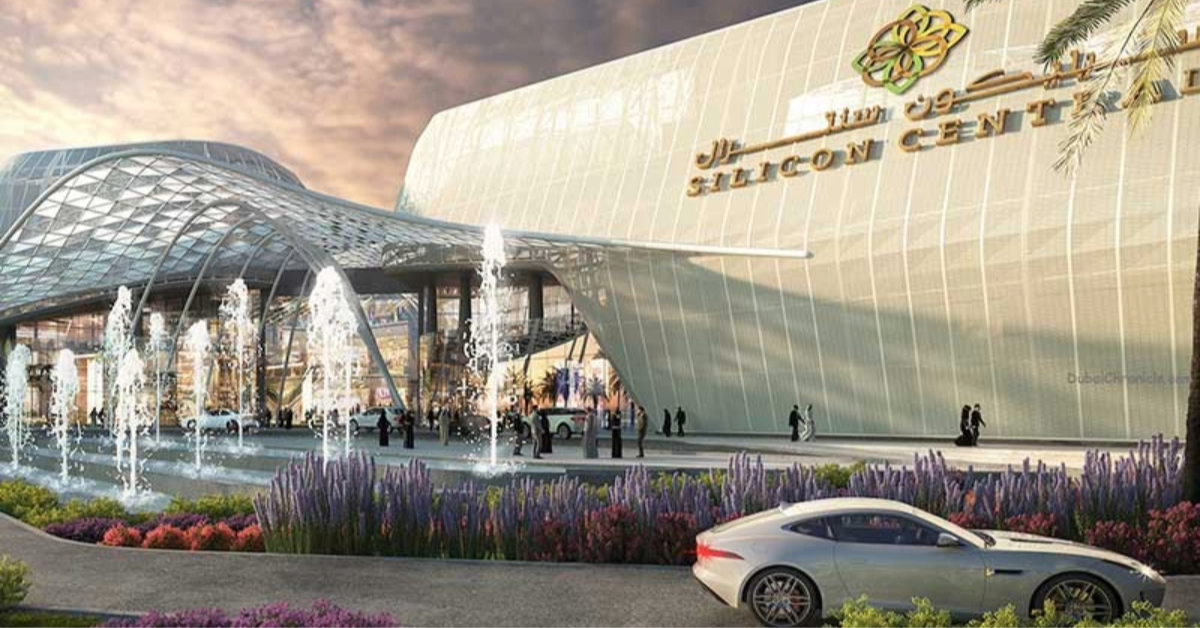 Silicon Central Mall Exterior and Main Entrance