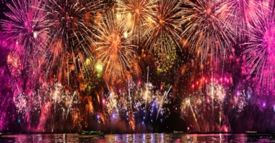 الألعاب النارية في دبي