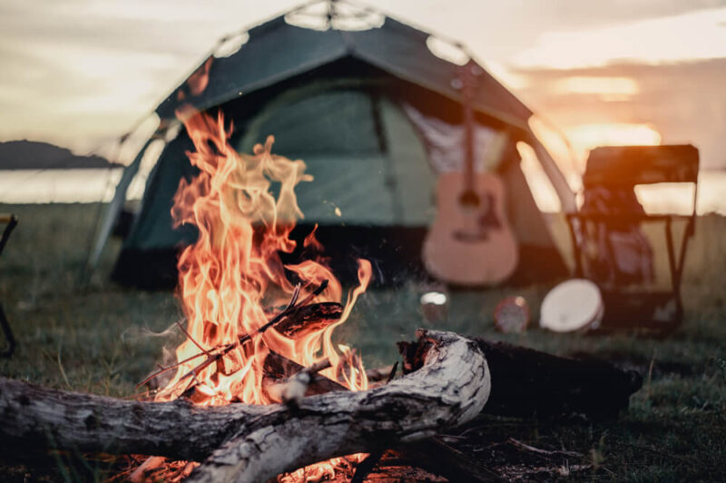camping in wadi shawka