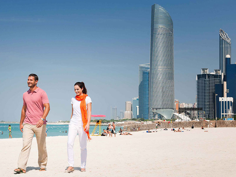 Abu Dhabi Corniche Beach 