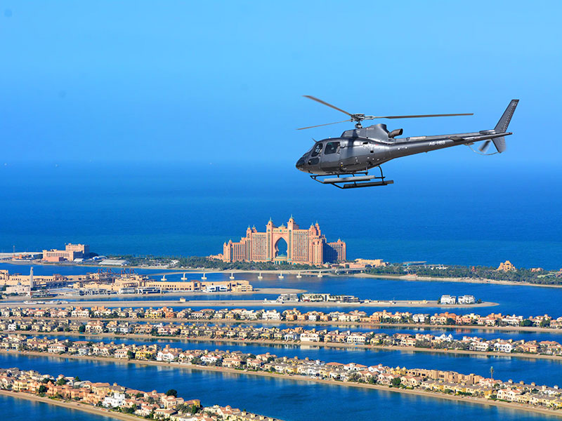 Helicopter Ride in dubai 