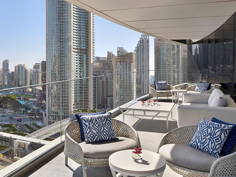 apartment view in dubai