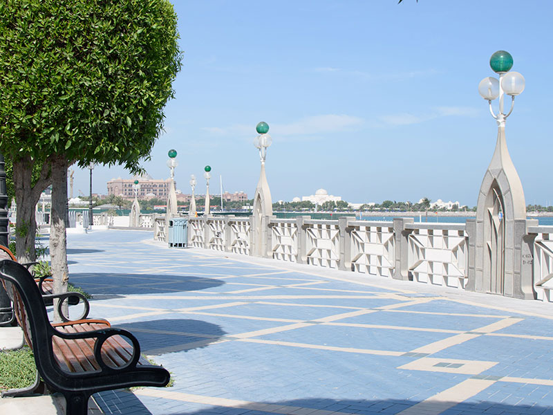 Corniche walk pathway 