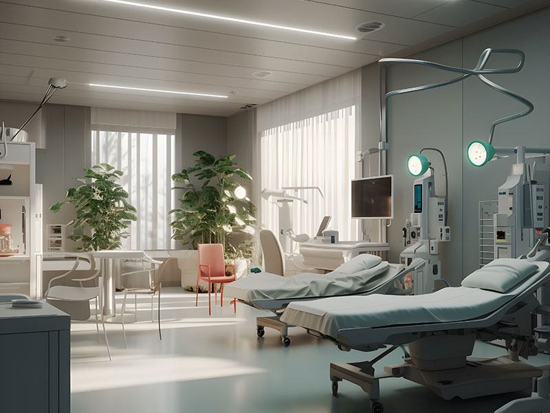 hospital room 