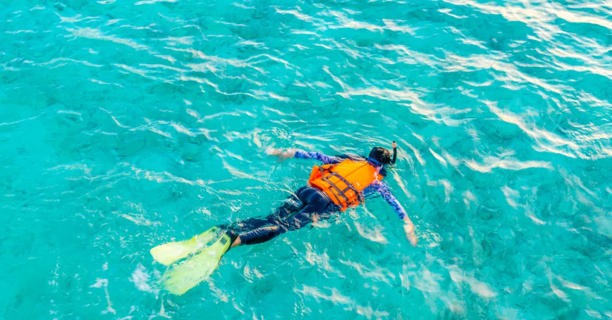 snorkelling in Dubai