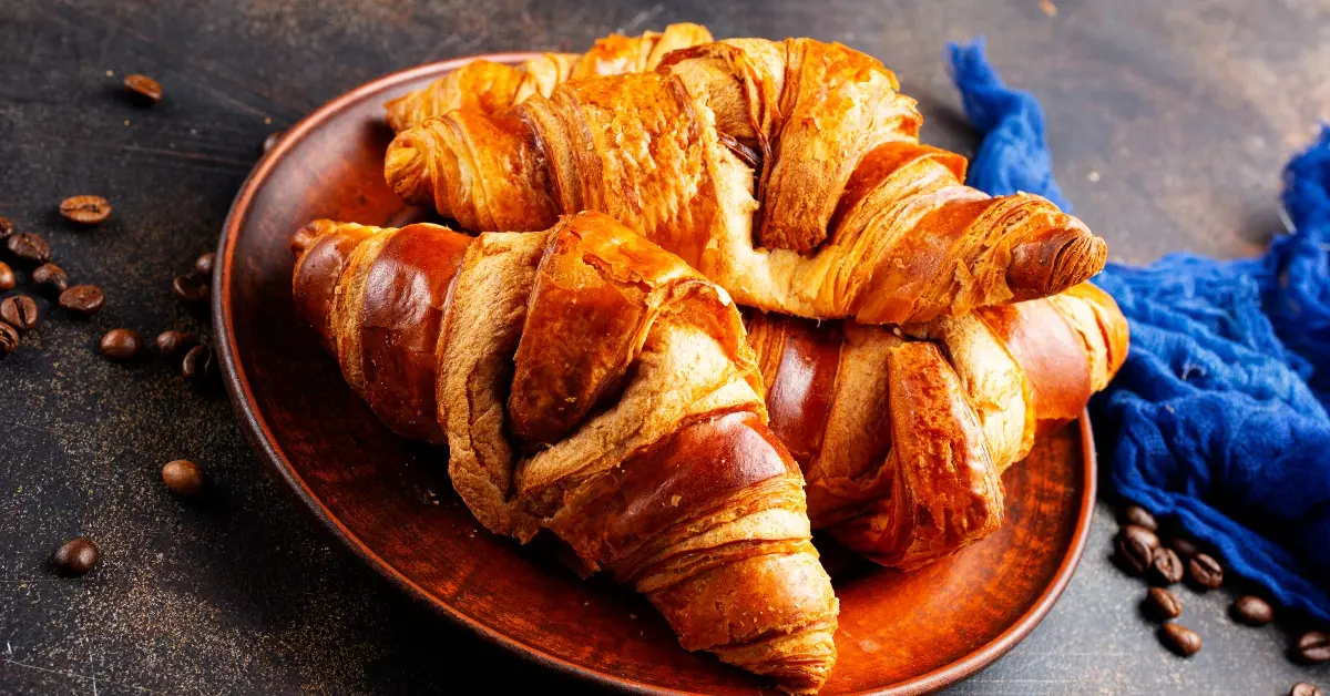 Croissants in Dubai with chocolate