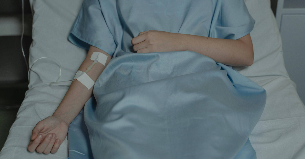 Patient Lying in Bed