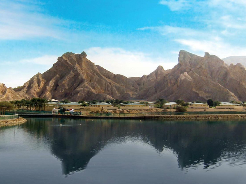 بحيرة شاليهات المبزرة 