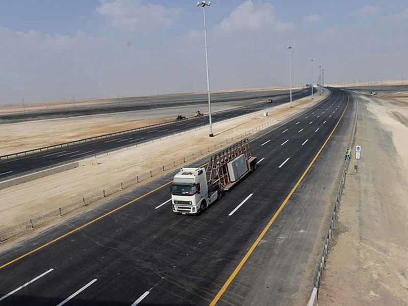 Highway in Abu Dhabi 