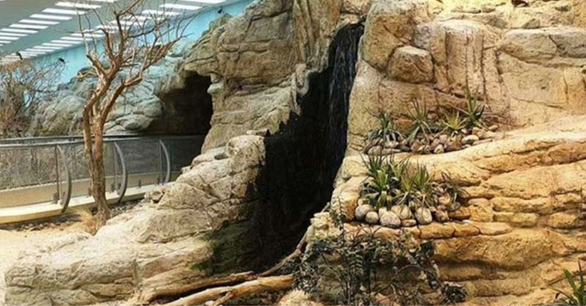 Sharjah Desert Park cave