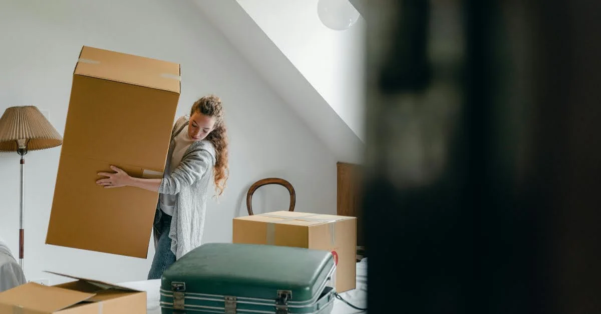 صورة توضح تجهيزات قبل نقل الأثاث في عجمان