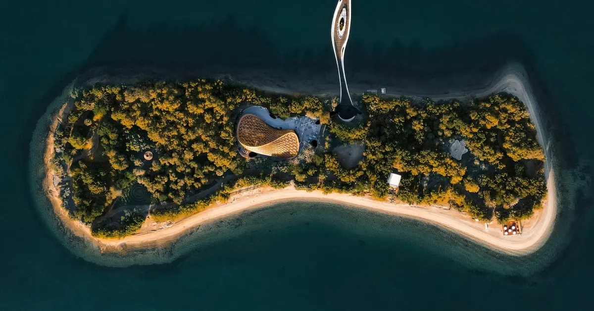 صورة لجزيرة النور في الشارقة