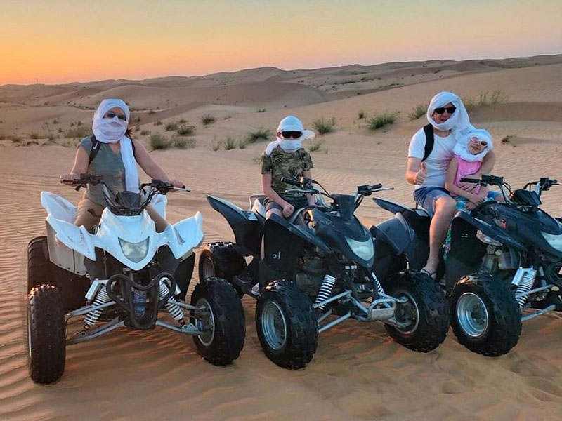 buggy in the desert 