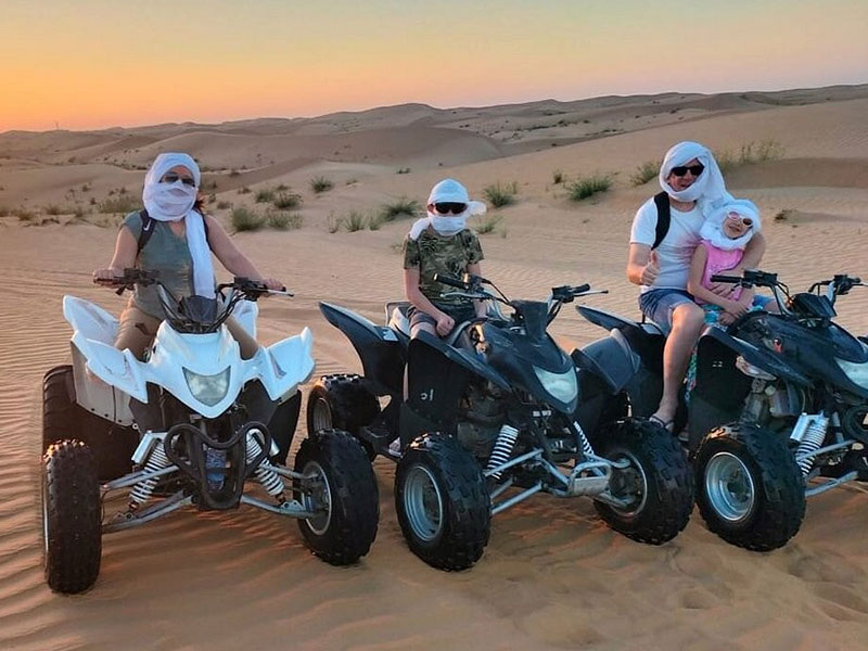 buggy in the desert