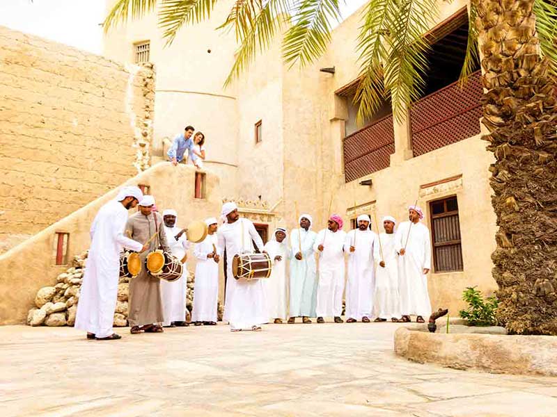 Emirati folklore in Ajman Museum