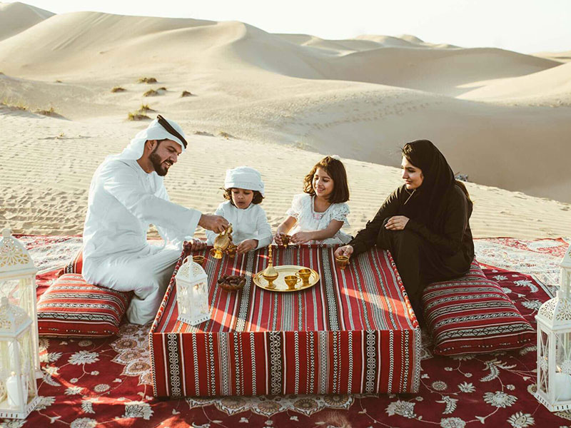 Activities in the desert