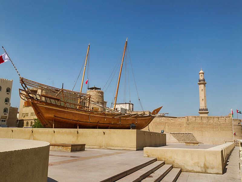 تراث السفن في متحف دبي