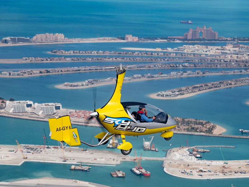 helicopter in dubai