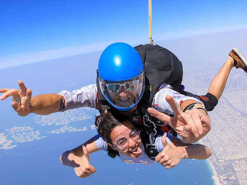 Tandem Skydiving