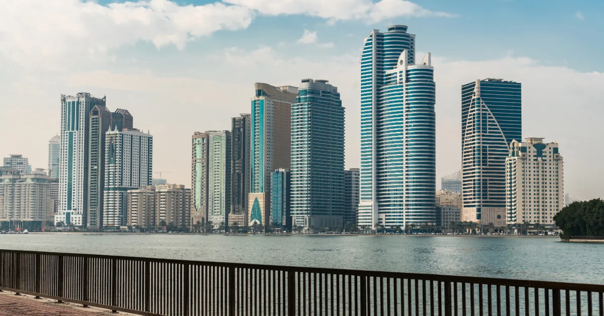 residential towers in Sharjah