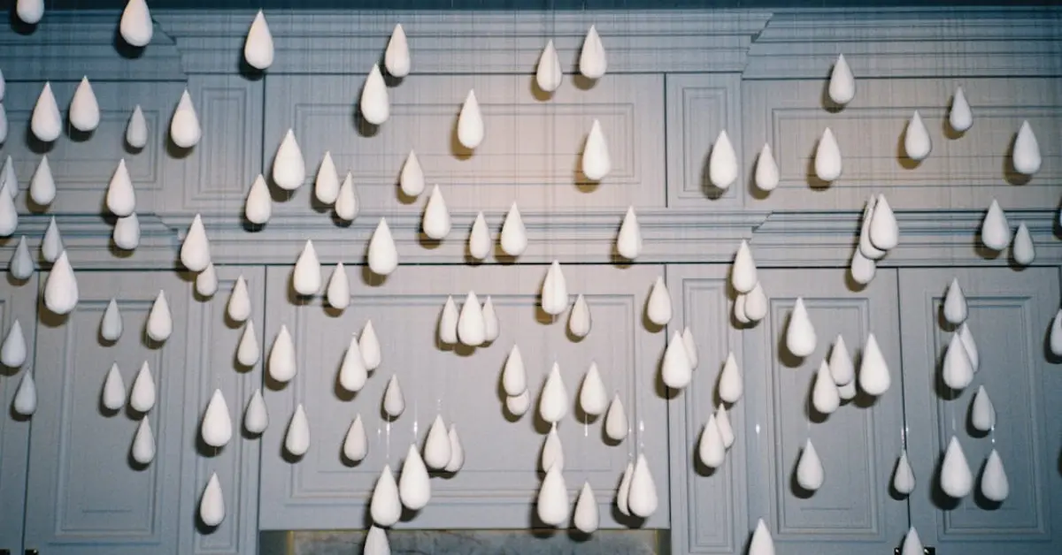 Decorative Rain Drops